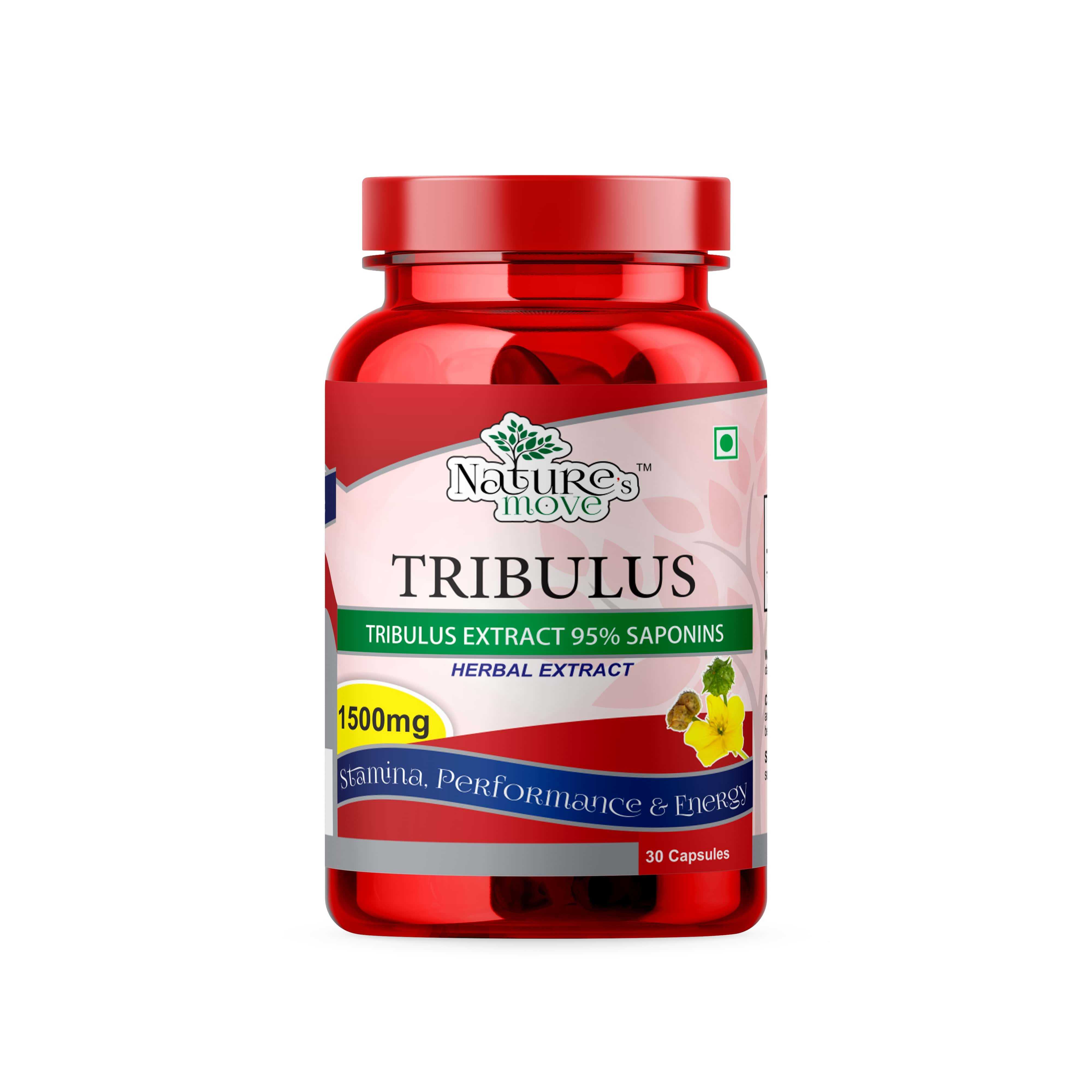 Natures Move Tribulus 1500mg 30 Capsules