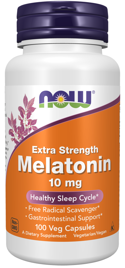 NOW MELATONIN 10 MG  100 VCAPS -3557