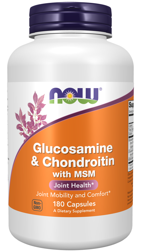 NOW GLUCOS 500 CHOND 400 MSM 180 VCAPS-3172