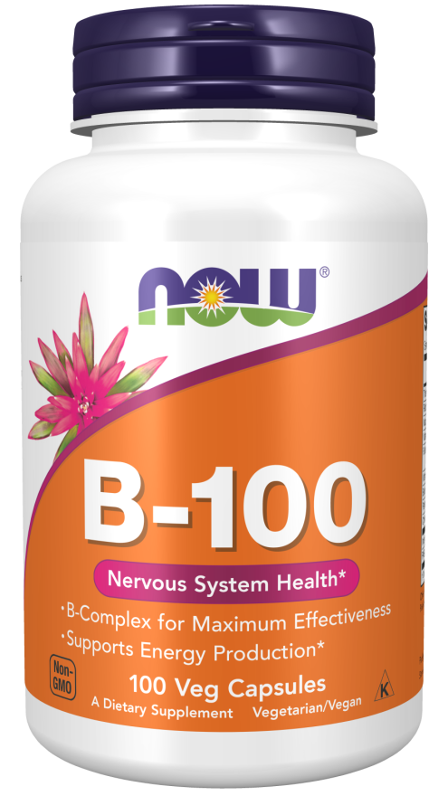 NOW VITAMIN B-100 CAPS  100 VCAPS -436
