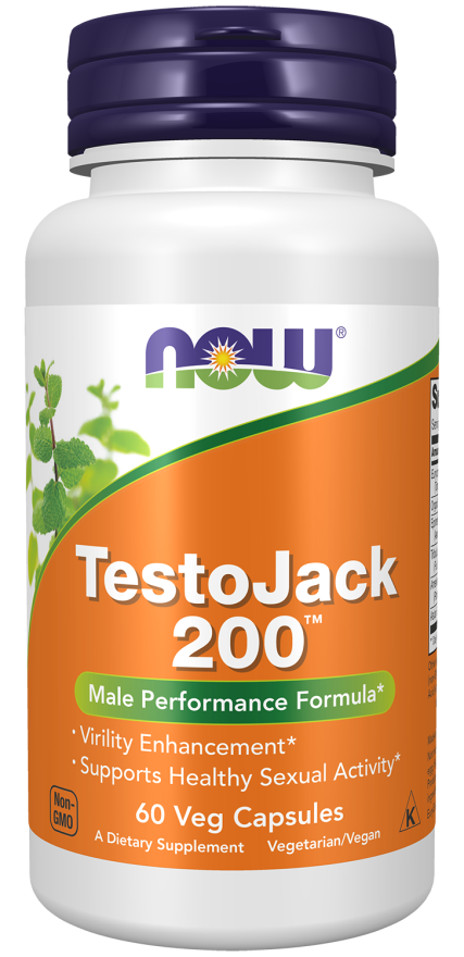 NOW TESTO JACK 200   EXTRA STR  60 VCAPS-2198