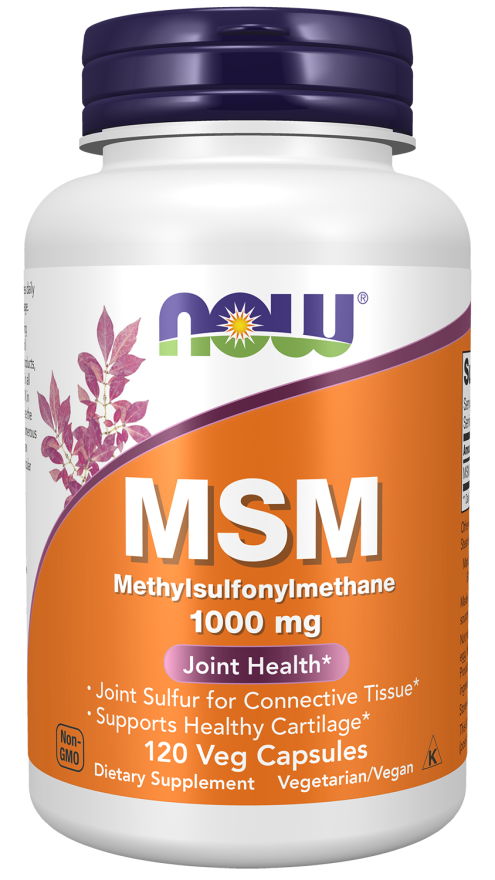 NOW M.S.M 1000mg  120 VCAPS-2120