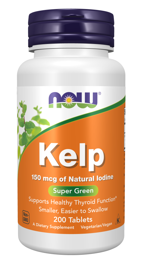 NOW KELP 150mcg  200 TABS-2680