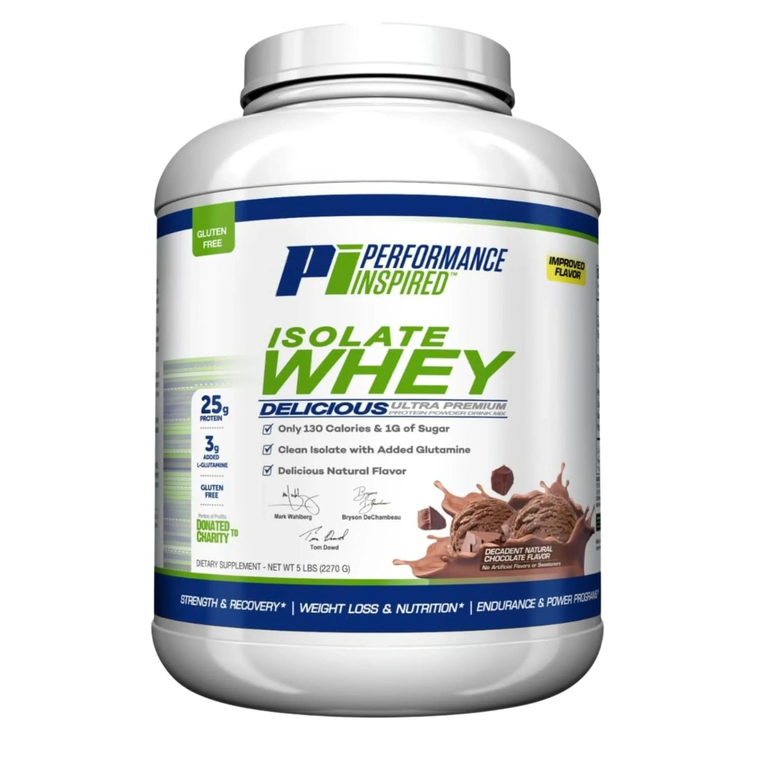 PI WHEY PROTEIN ISOLATE | chocolate flavor (5lbs) Performance inspired